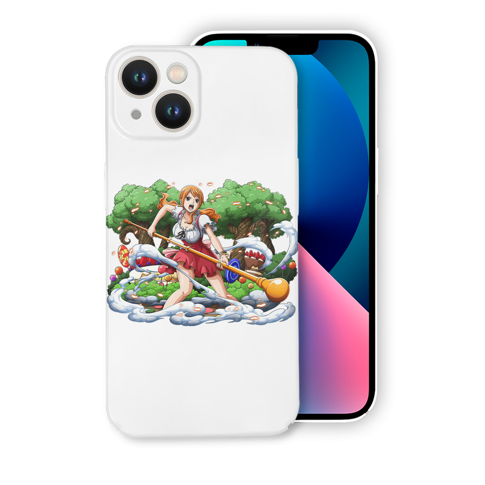 （画像用） ワンピース ナミ ONE PIECE Nami 【iPhone 14シリーズ対応】ハードケース